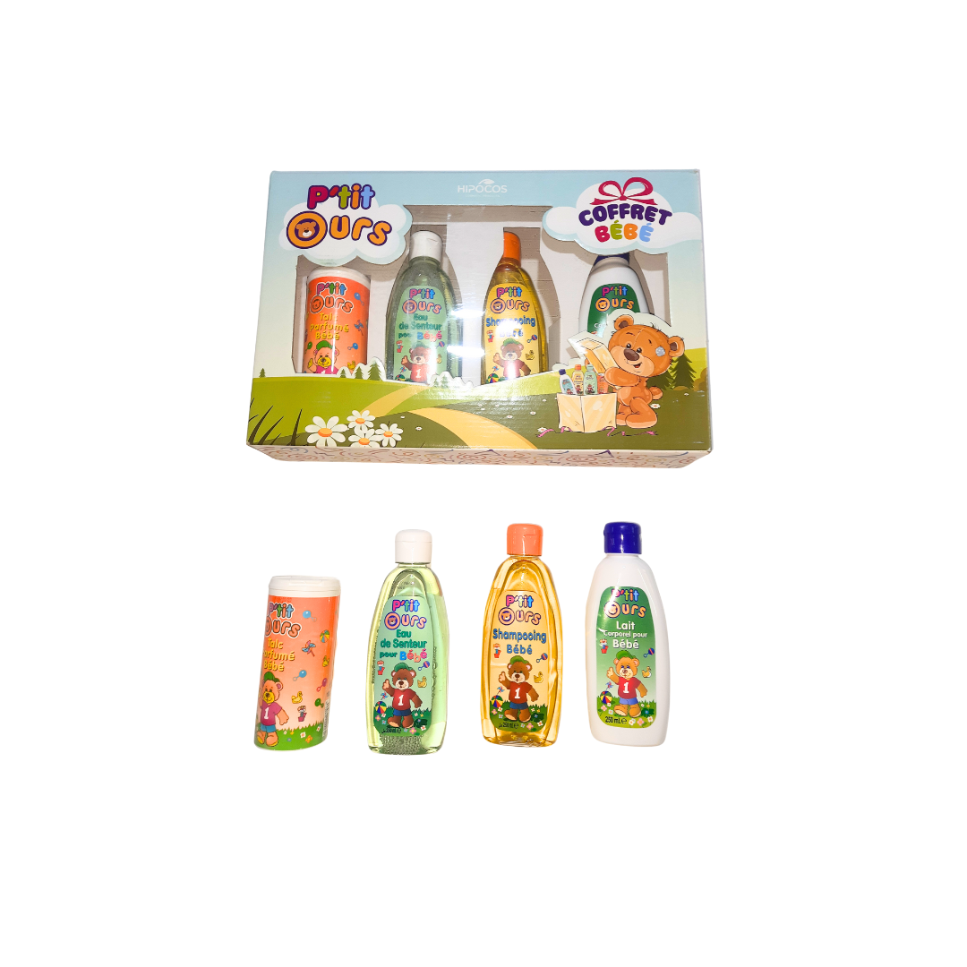 Pack bain 4 pcs  حزمة استحمام 4 قطع